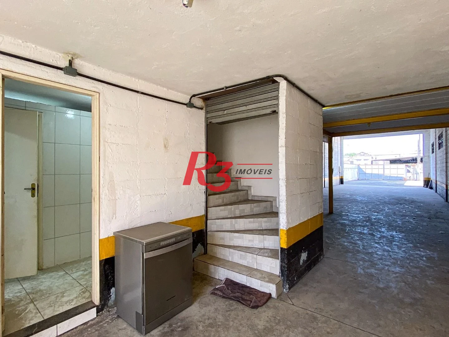 Galpão para alugar, 500 m² por R$ 13.000,00/mês - Macuco - Santos/SP