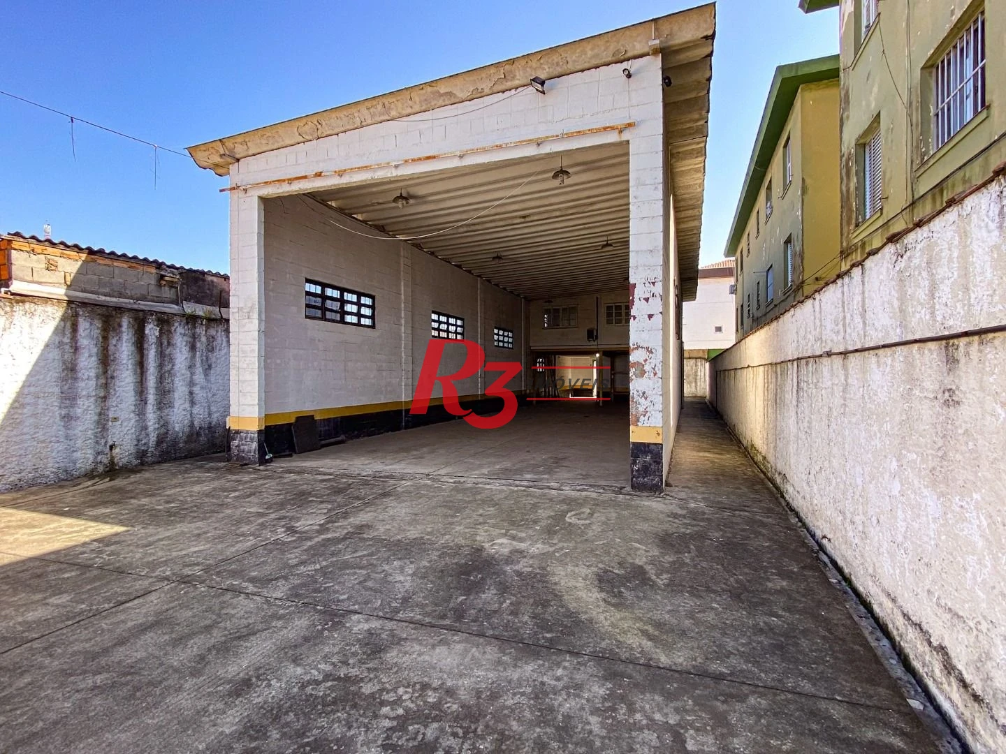 Galpão para alugar, 500 m² por R$ 13.000,00/mês - Macuco - Santos/SP