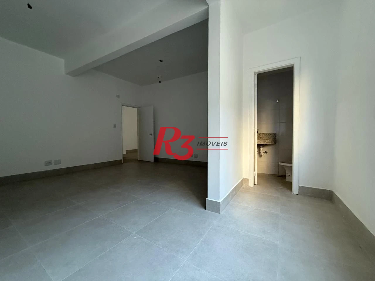 Sala para alugar, 147 m² por R$ 3.000,00/mês - Centro - Santos/SP