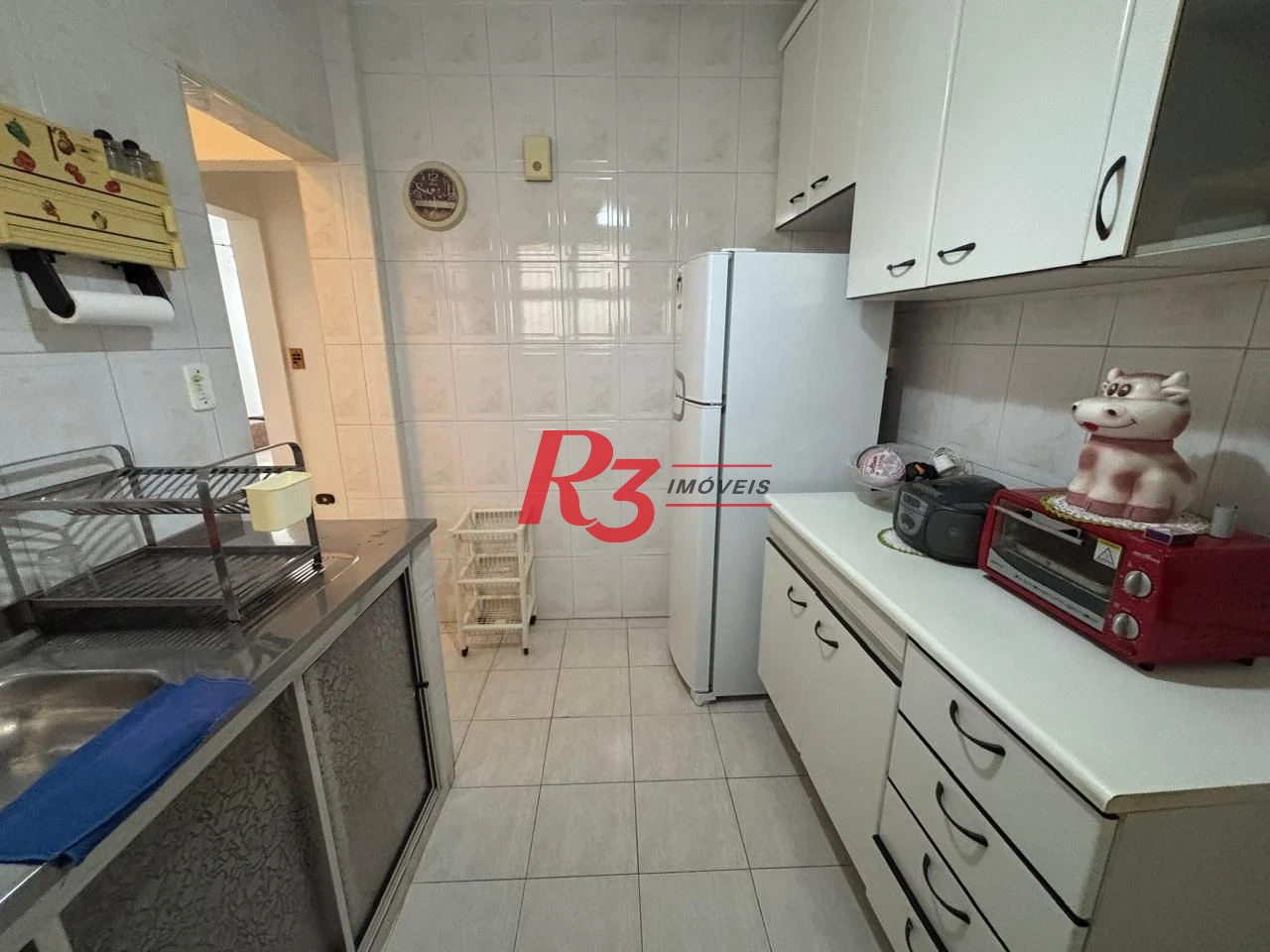 Apartamento com 1 dormitório à venda, 69 m² por R$ 320.000,00 - Gonzaga - Santos/SP