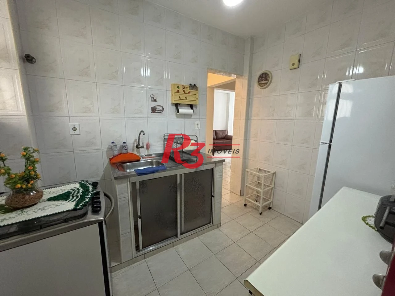 Apartamento com 1 dormitório à venda, 69 m² por R$ 320.000,00 - Gonzaga - Santos/SP