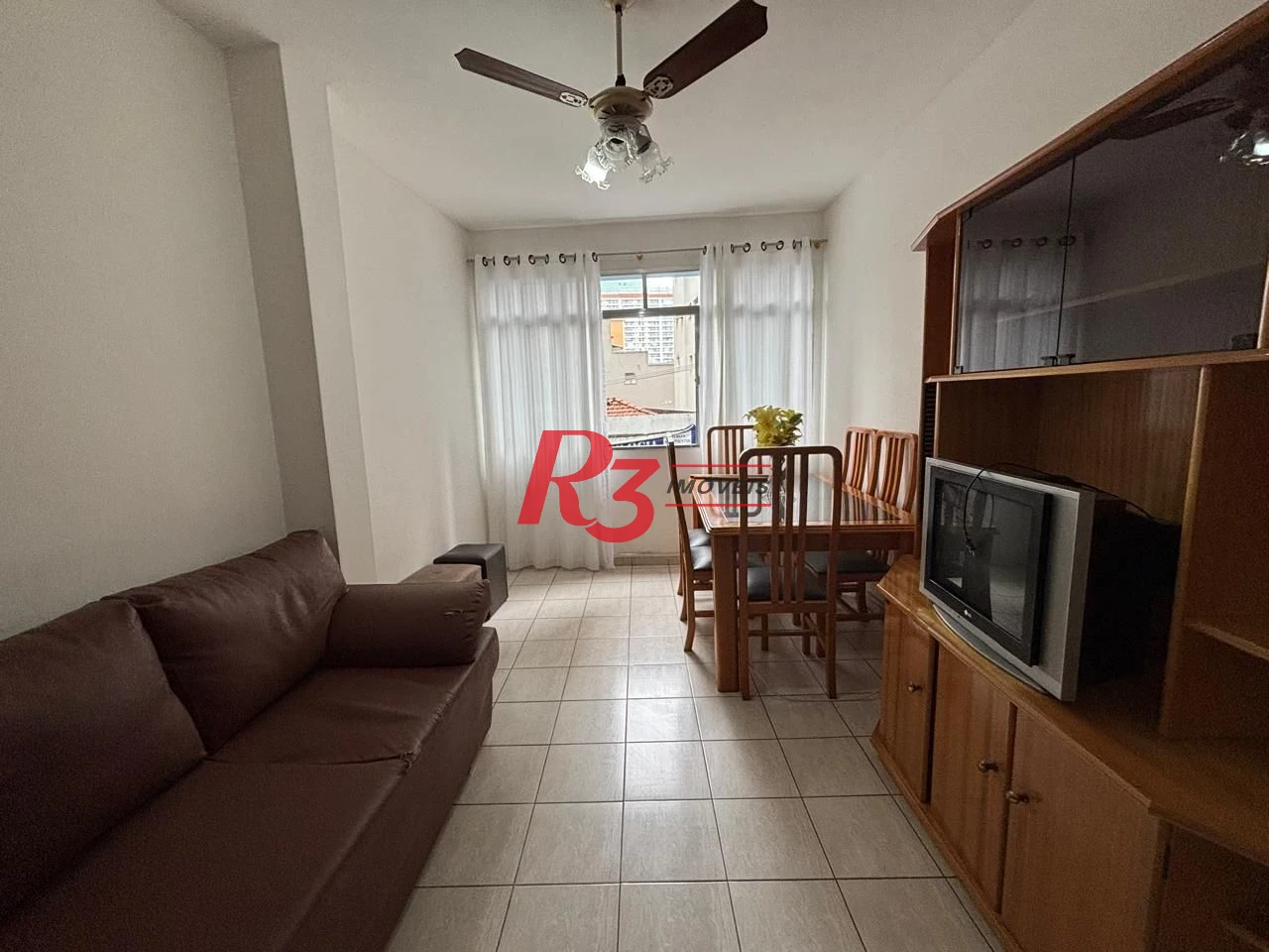 Apartamento com 1 dormitório à venda, 69 m² por R$ 320.000,00 - Gonzaga - Santos/SP