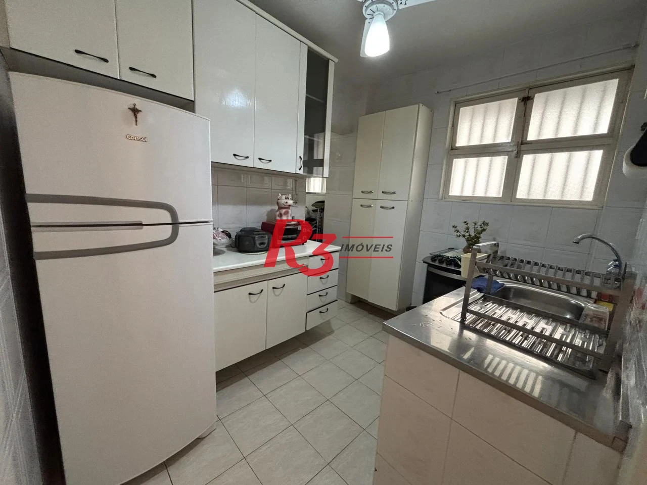 Apartamento com 1 dormitório à venda, 69 m² por R$ 320.000,00 - Gonzaga - Santos/SP