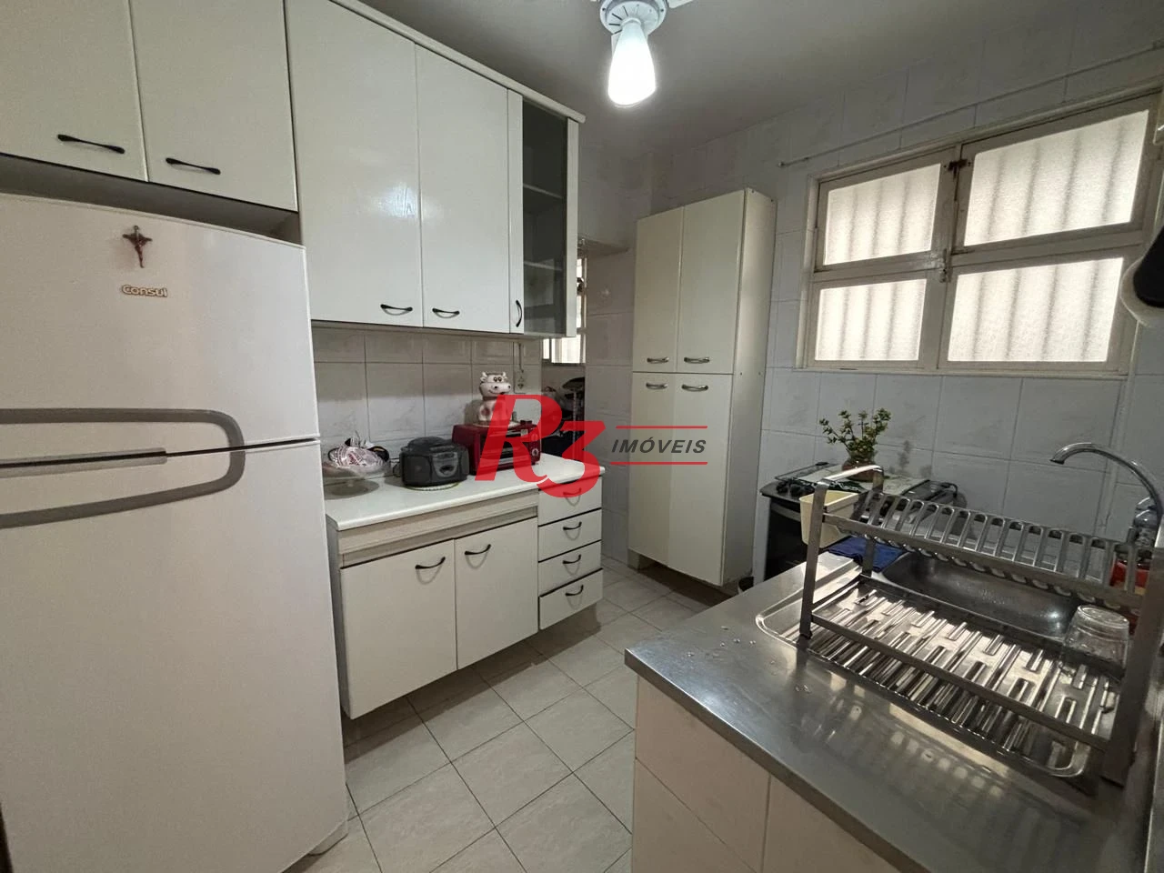 Apartamento com 1 dormitório à venda, 69 m² por R$ 320.000,00 - Gonzaga - Santos/SP