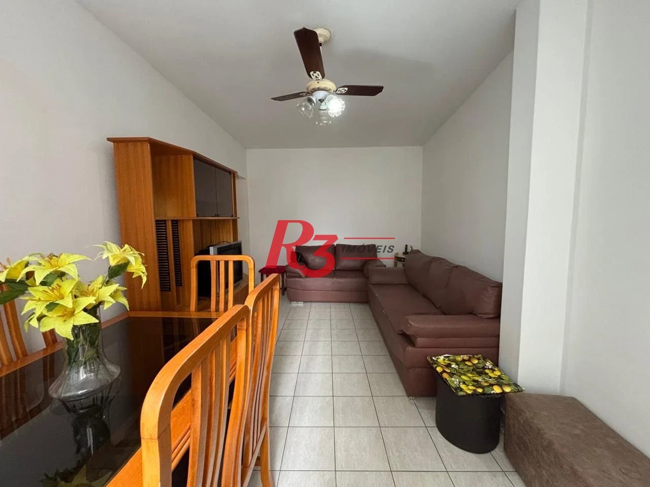 Apartamento com 1 dormitório à venda, 69 m² por R$ 320.000,00 - Gonzaga - Santos/SP