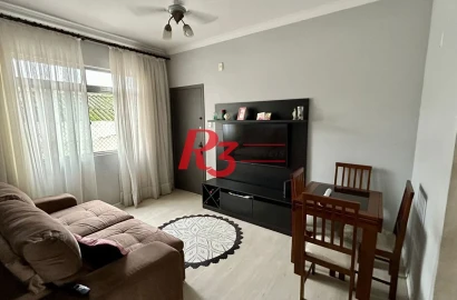 Apartamento com 2 dormitórios à venda, 57 m² por R$ 315.000,00 - Aparecida - Santos/SP