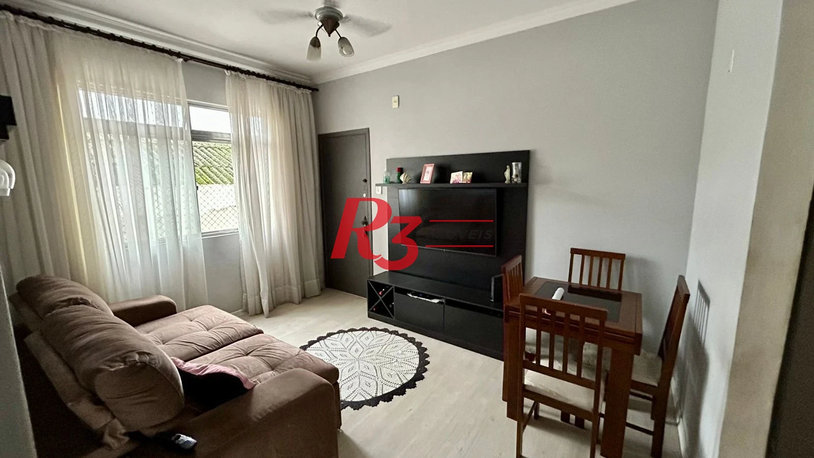 Apartamento com 2 dormitórios à venda, 57 m² por R$ 315.000,00 - Aparecida - Santos/SP