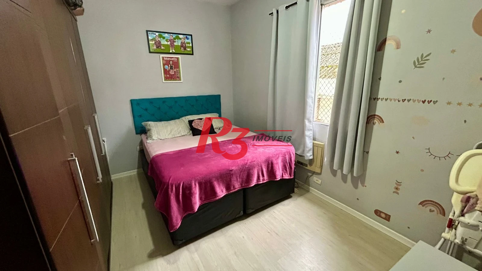 Apartamento com 2 dormitórios à venda, 57 m² por R$ 315.000,00 - Aparecida - Santos/SP