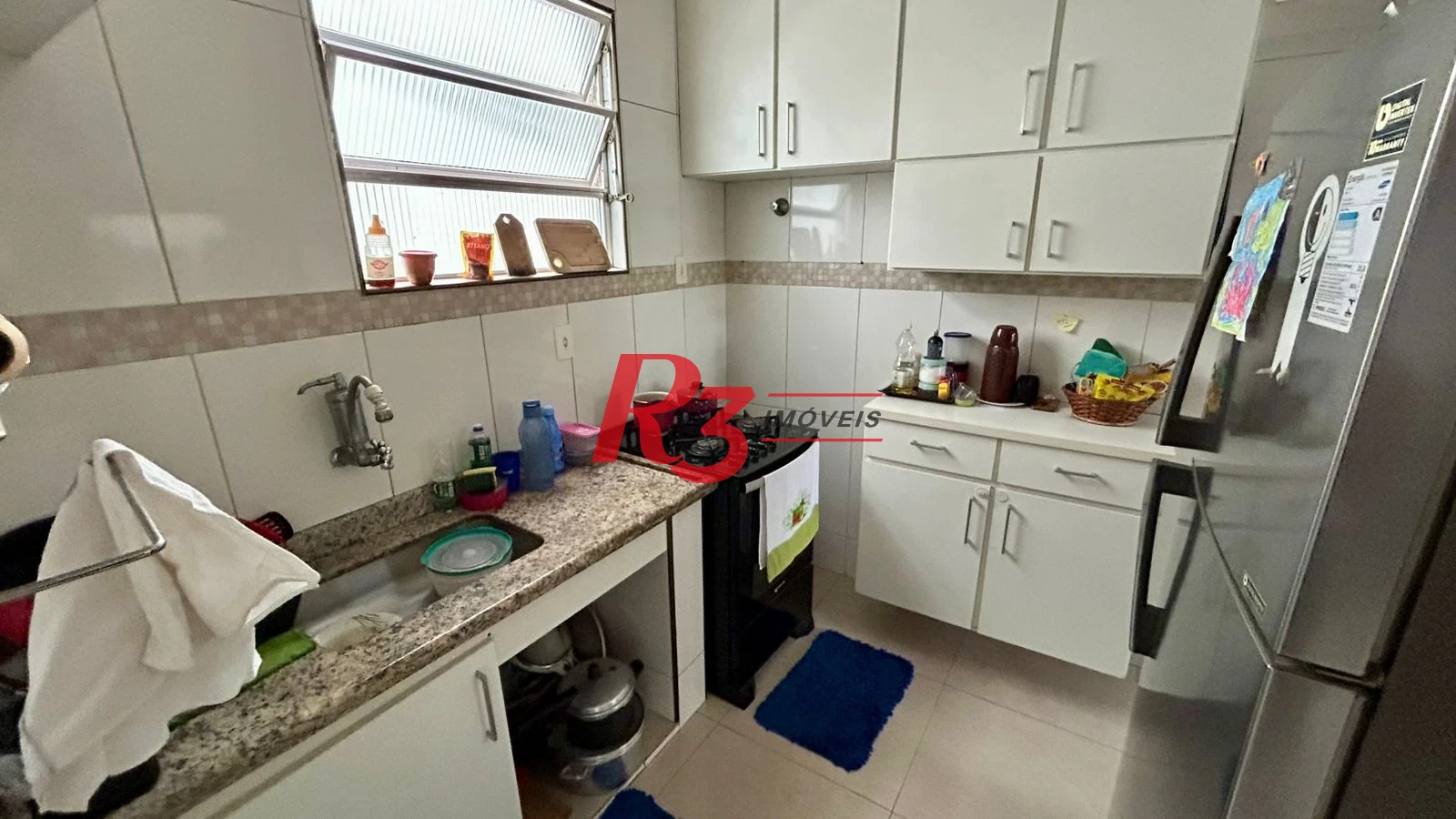 Apartamento com 2 dormitórios à venda, 57 m² por R$ 315.000,00 - Aparecida - Santos/SP