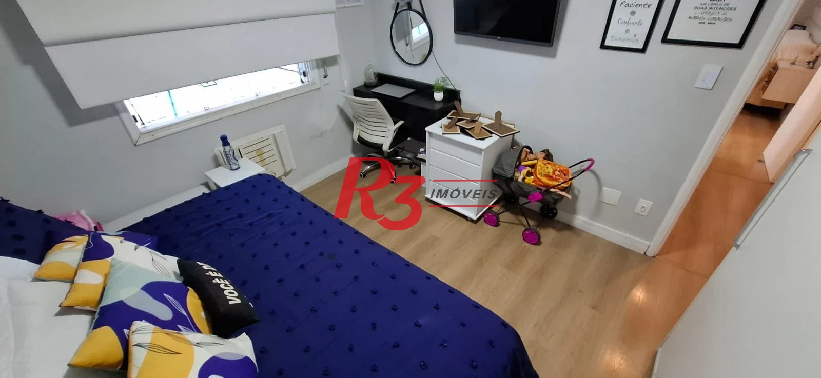 Apartamento com 2 dormitórios à venda, 104 m² por R$ 690.000,00 - Marapé - Santos/SP