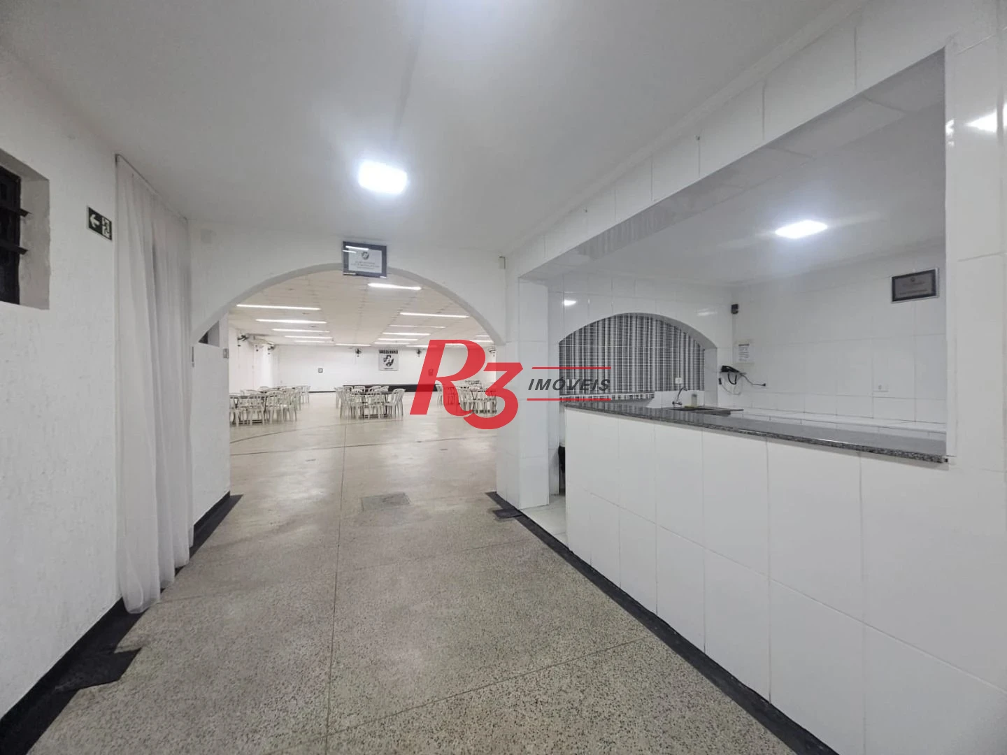 Salão para alugar, 750 m² por R$ 18.000,00/mês - Campo Grande - Santos/SP