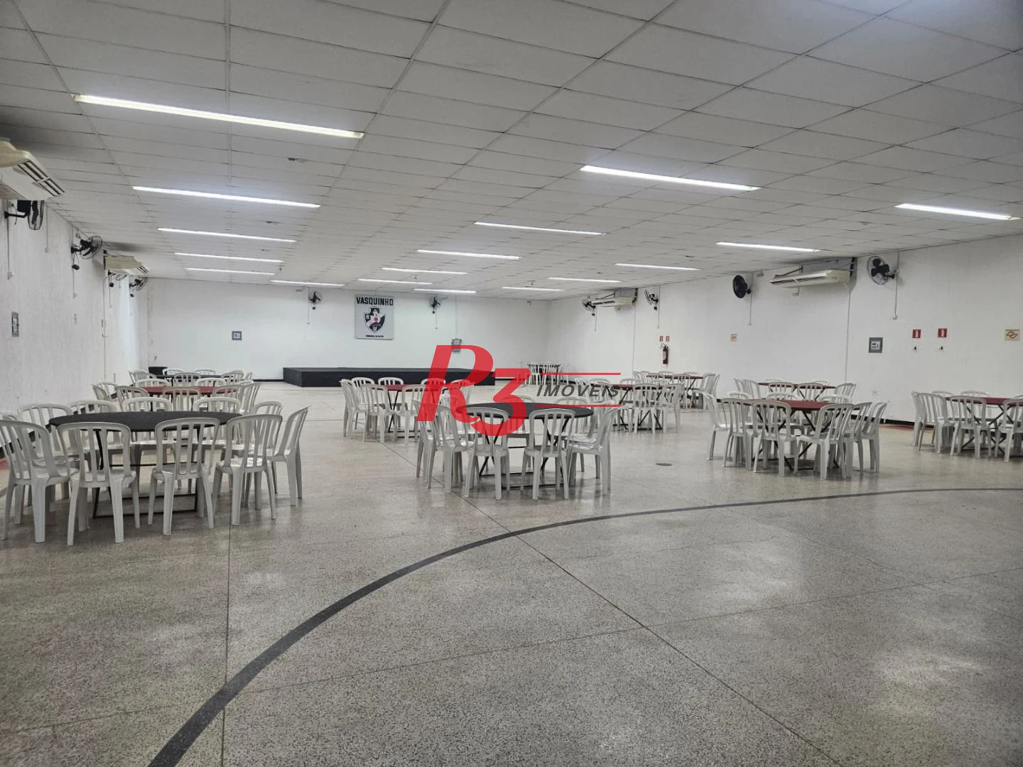 Salão para alugar, 750 m² por R$ 18.000,00/mês - Campo Grande - Santos/SP