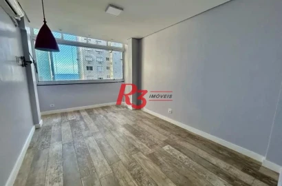 Kitnet com 1 dormitório à venda, 30 m² por R$ 310.000,00 - Boqueirão - Santos/SP