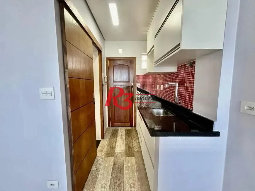 Kitnet com 1 dormitório à venda, 30 m² por R$ 310.000,00 - Boqueirão - Santos/SP
