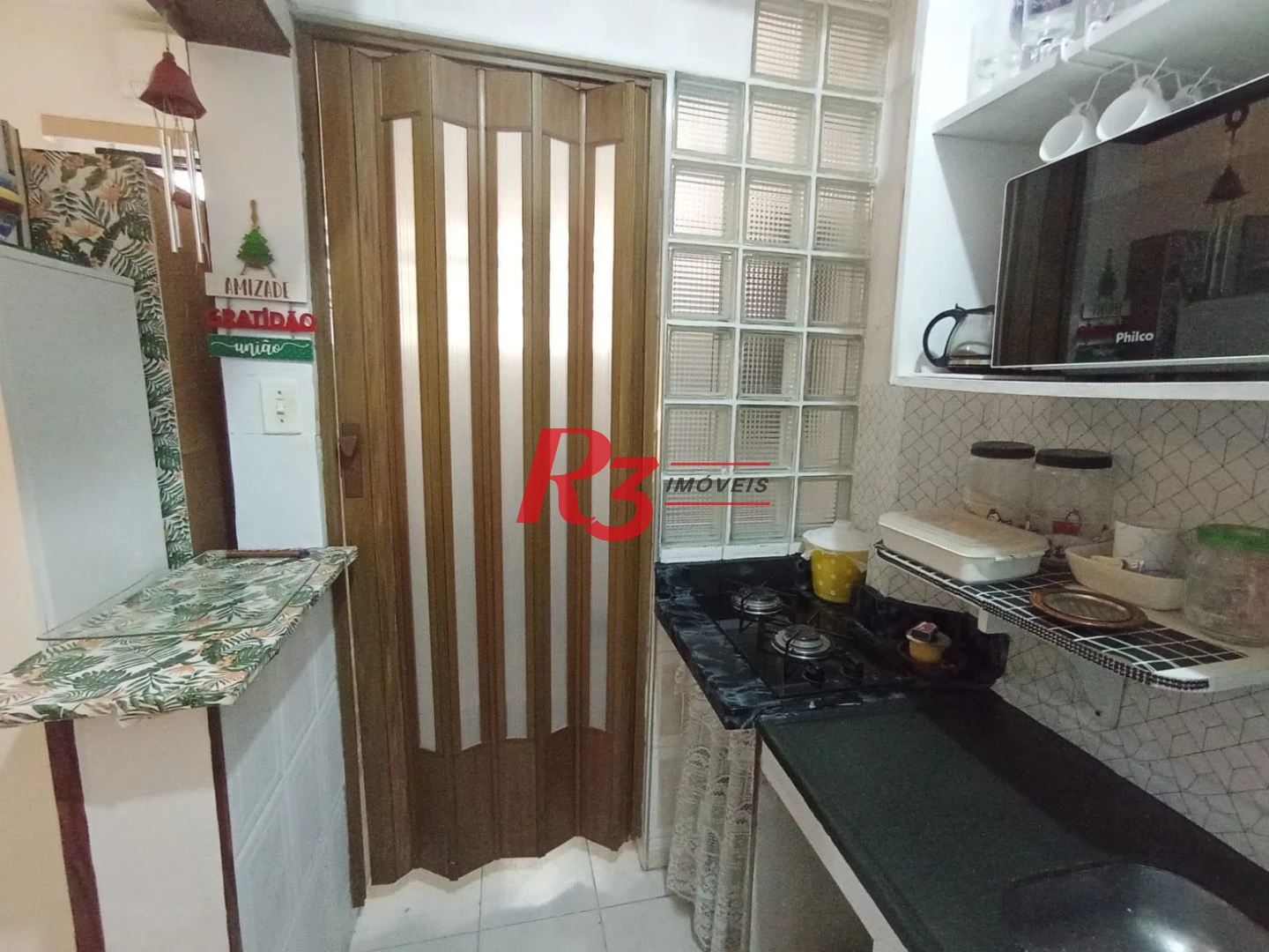 Kitnet com 1 dormitório à venda, 32 m² por R$ 340.500,00 - Ponta da Praia - Santos/SP