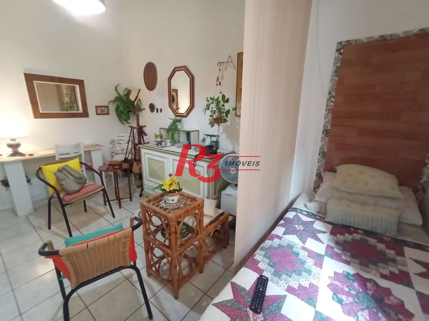 Kitnet com 1 dormitório à venda, 32 m² por R$ 340.500,00 - Ponta da Praia - Santos/SP