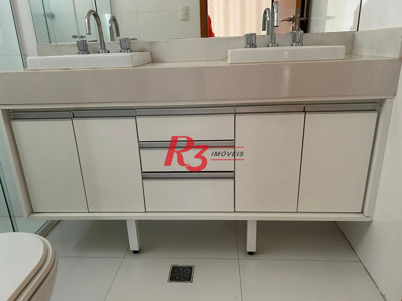 Apartamento com 3 quartos à venda, 124 m² por R$ 1.700.000 - Boqueirão - Santos/SP