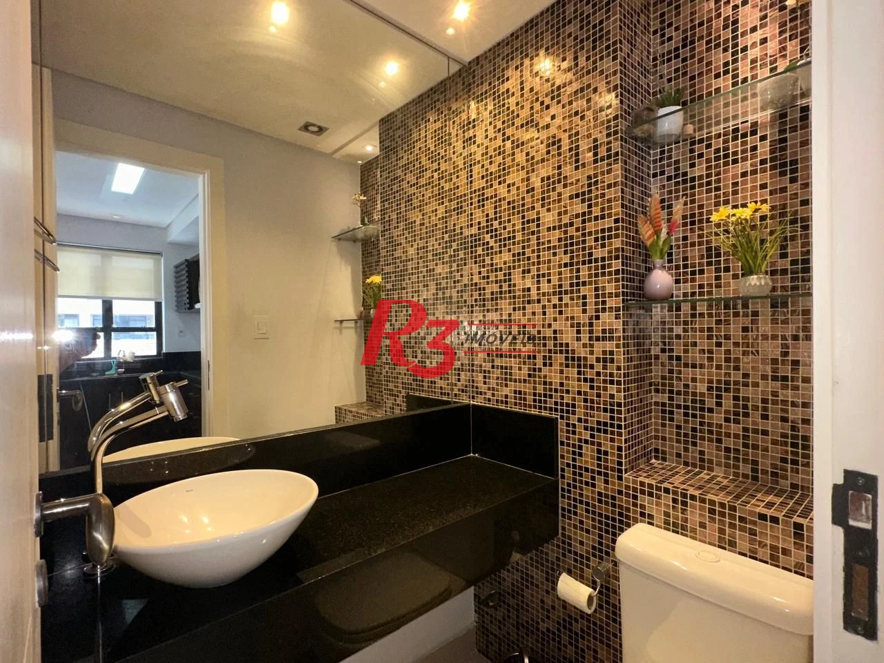Apartamento Duplex com 1 dormitório à venda, 83 m² por R$ 710.000,00 - Ponta da Praia - Santos/SP