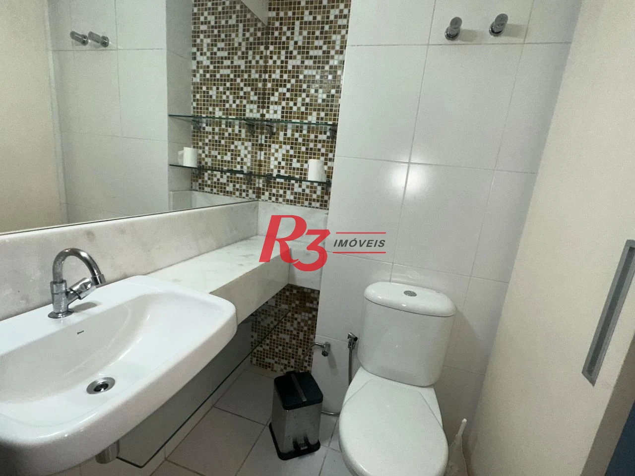 Apartamento Duplex com 1 dormitório à venda, 83 m² por R$ 710.000,00 - Ponta da Praia - Santos/SP