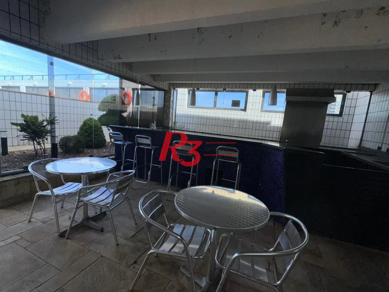 Apartamento Duplex com 1 dormitório à venda, 83 m² por R$ 710.000,00 - Ponta da Praia - Santos/SP