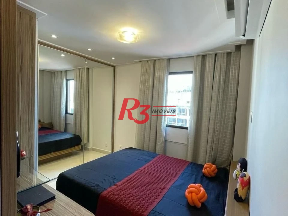 Cobertura com 4 dormitórios à venda, 198 m² por R$ 1.900.000,00 - Aparecida - Santos/SP