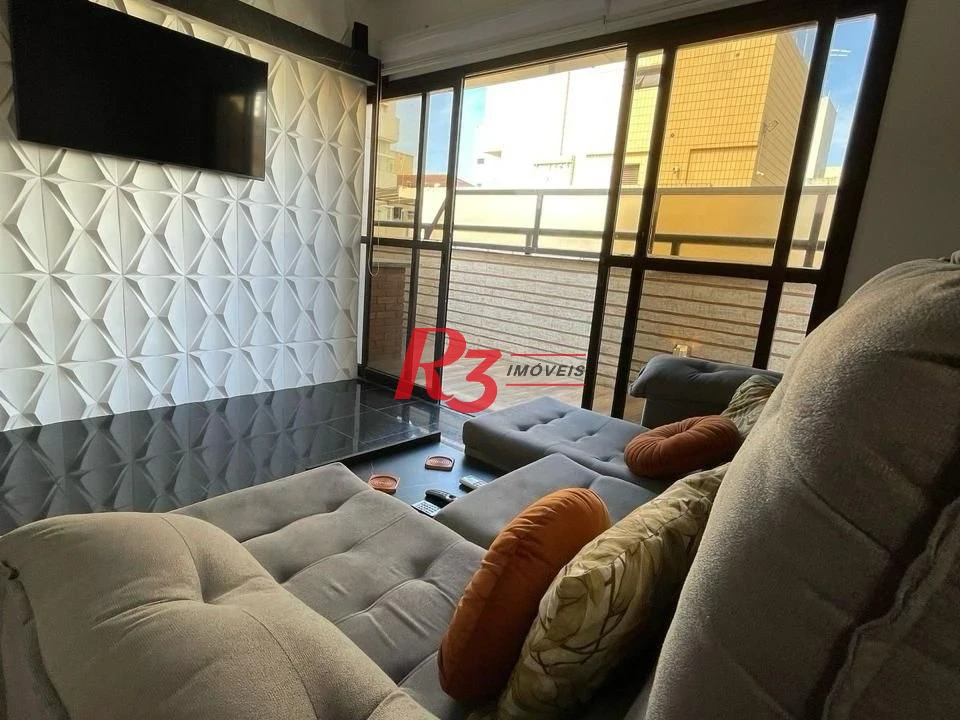 Cobertura com 4 dormitórios à venda, 198 m² por R$ 1.900.000,00 - Aparecida - Santos/SP