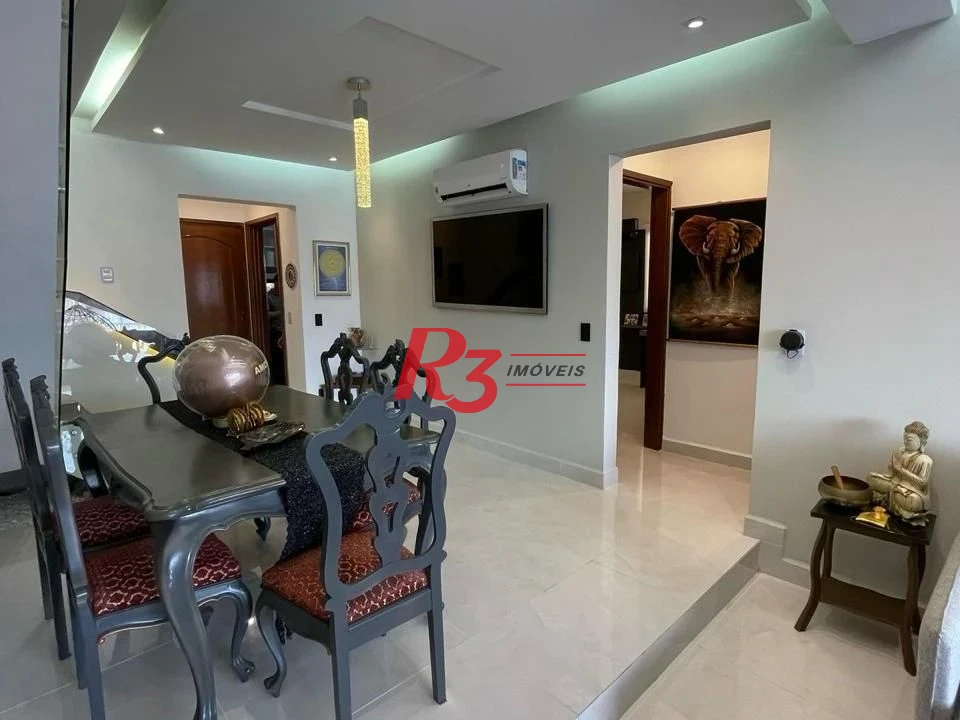 Cobertura com 4 dormitórios à venda, 198 m² por R$ 1.900.000,00 - Aparecida - Santos/SP