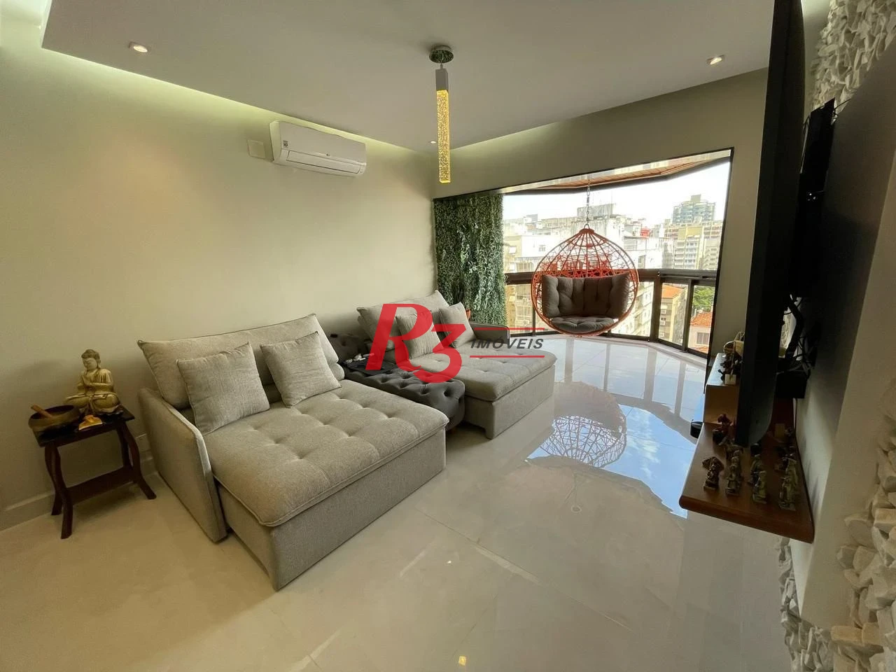 Cobertura com 4 dormitórios à venda, 198 m² por R$ 1.900.000,00 - Aparecida - Santos/SP