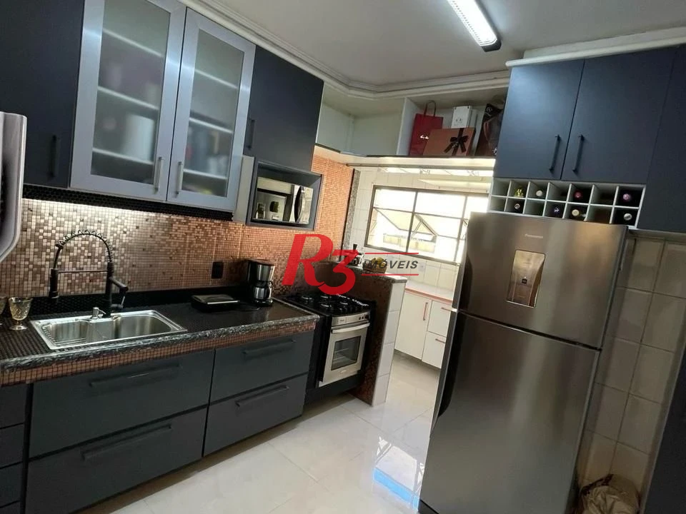 Cobertura com 4 dormitórios à venda, 198 m² por R$ 1.900.000,00 - Aparecida - Santos/SP