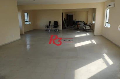 Sala para alugar, 113 m² por R$ 4.500,00/mês - Vila Mathias - Santos/SP