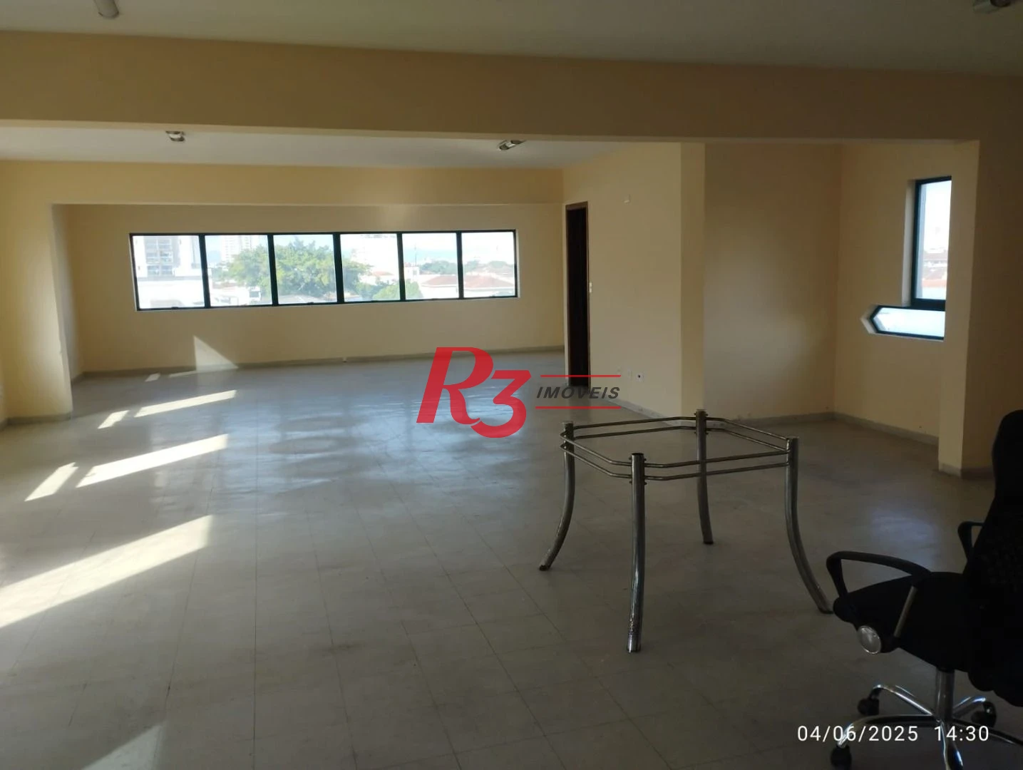 Sala para alugar, 113 m² por R$ 4.500,00/mês - Vila Mathias - Santos/SP