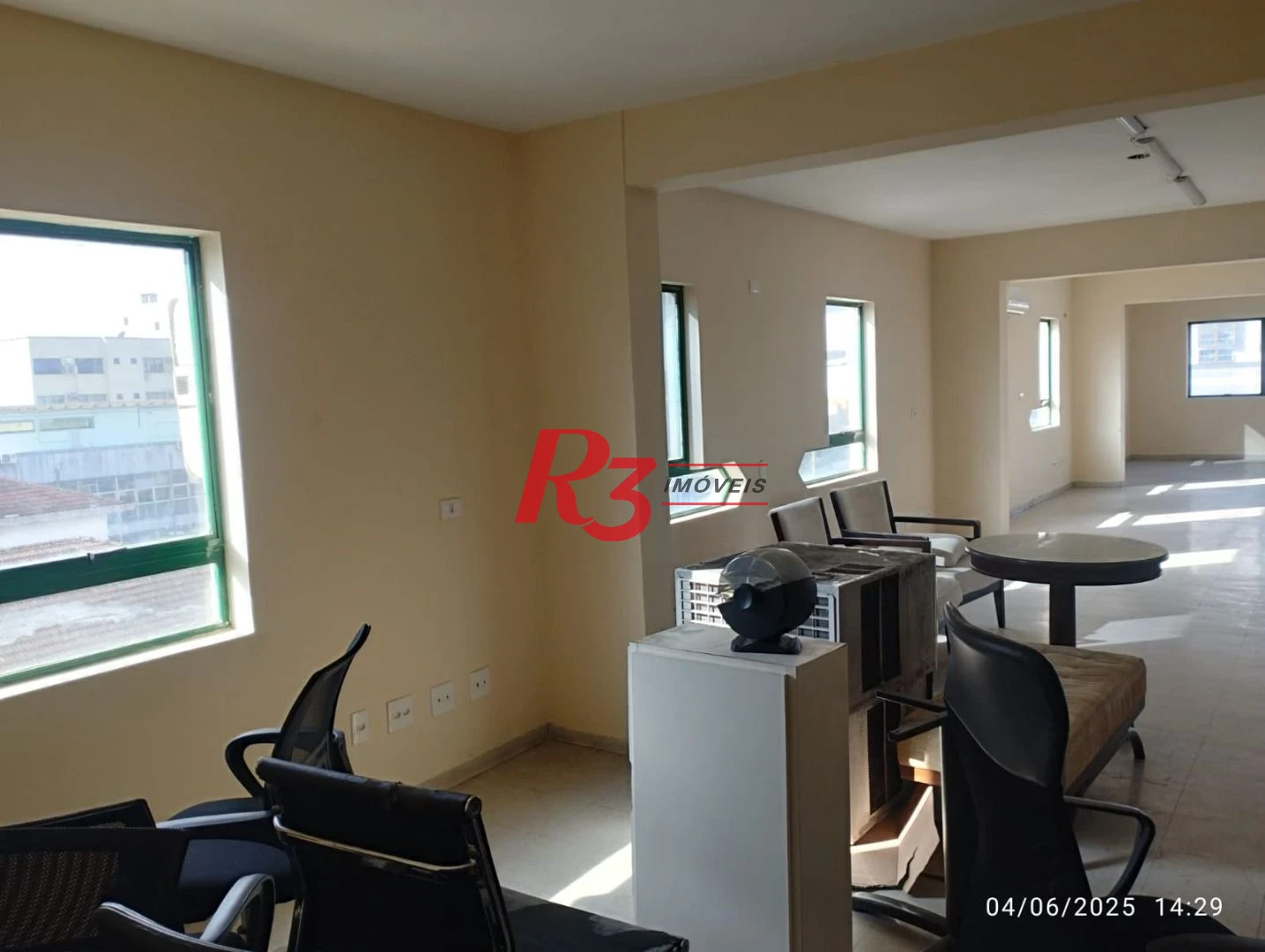 Sala para alugar, 113 m² por R$ 4.500,00/mês - Vila Mathias - Santos/SP