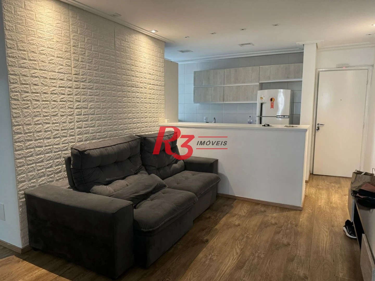 Apartamento com 3 dormitórios à venda, 77 m² por R$ 650.000,00 - Ponta da Praia - Santos/SP