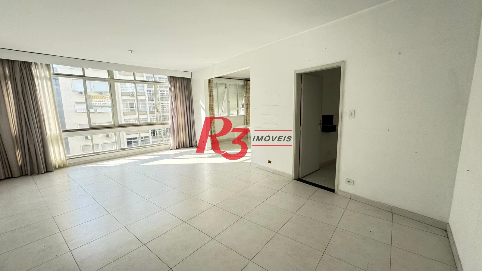 Apartamento com 3 dormitórios para alugar, 140 m² por R$ 4.594,07/mês - Gonzaga - Santos/SP