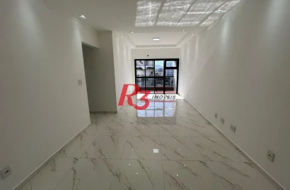 Apartamento com 3 dormitórios à venda, 104 m² por R$ 1.175.000,00 - Boqueirão - Santos/SP