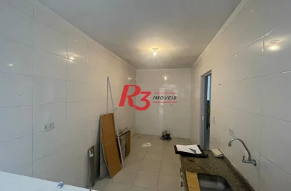 Apartamento para alugar, 90 m² por R$ 3.000,00/mês - Encruzilhada - Santos/SP
