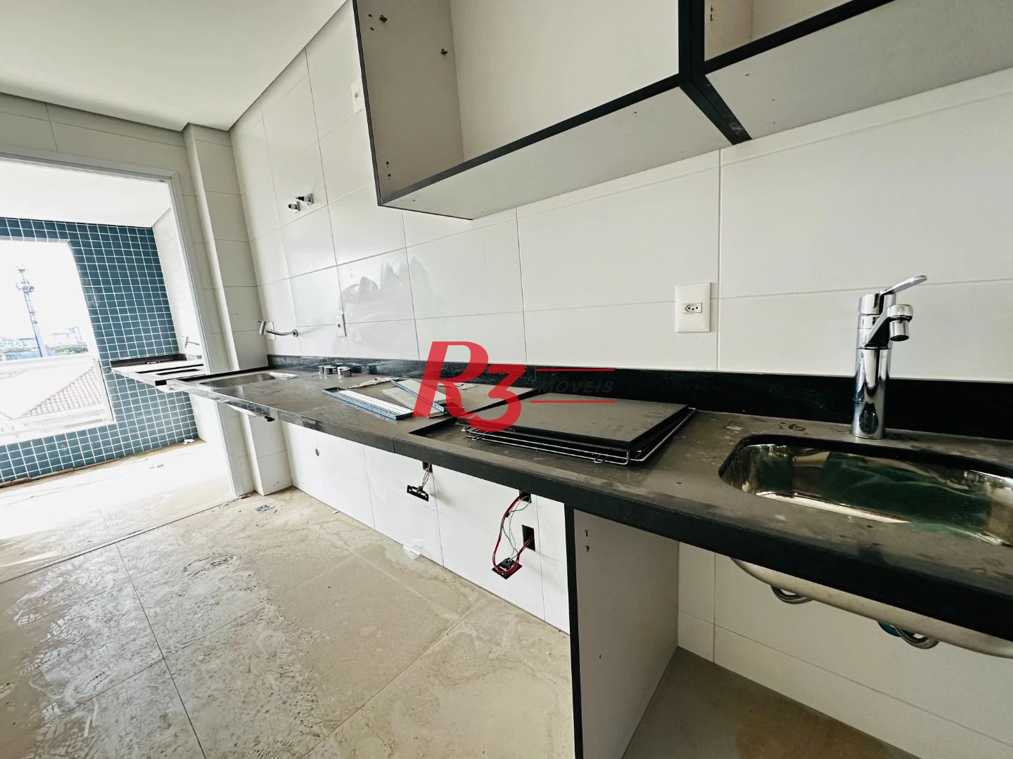 Apartamento com 1 dormitório à venda, 60 m² por R$ 700.000,00 - Boqueirão - Santos/SP