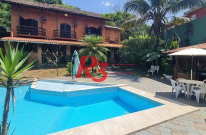 Casa com 4 dormitórios à venda, 360 m² por R$ 2.250.000,00 - Morro de Nova Cintra - Santos/SP