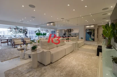 Apartamento à venda, 184 m² por R$ 3.752.000,00 - Boqueirão - Santos/SP