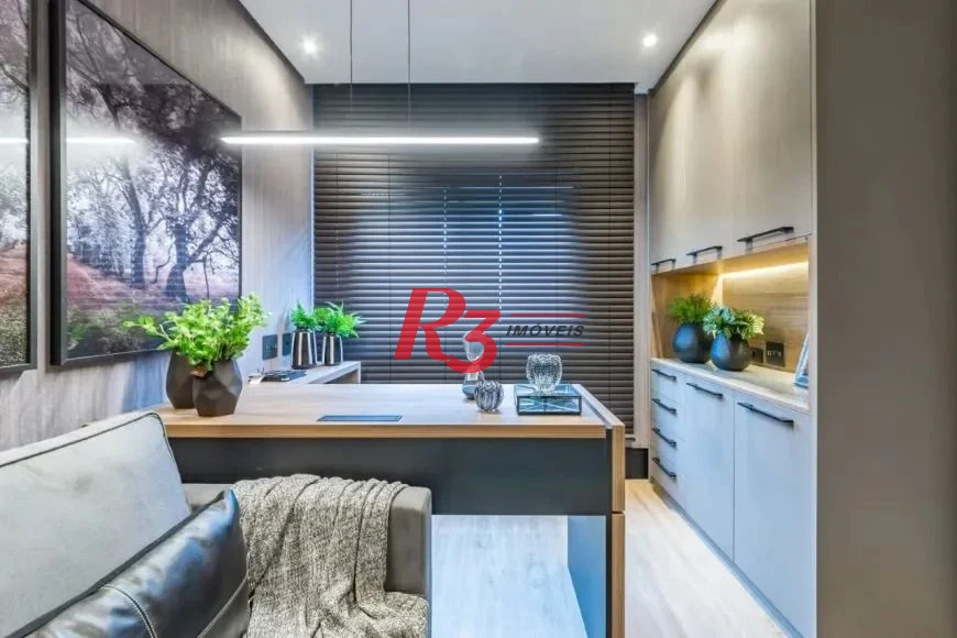 Apartamento com 3 suítes à venda, 184 m² por R$ 3.990.000 - Boqueirão - Santos/SP