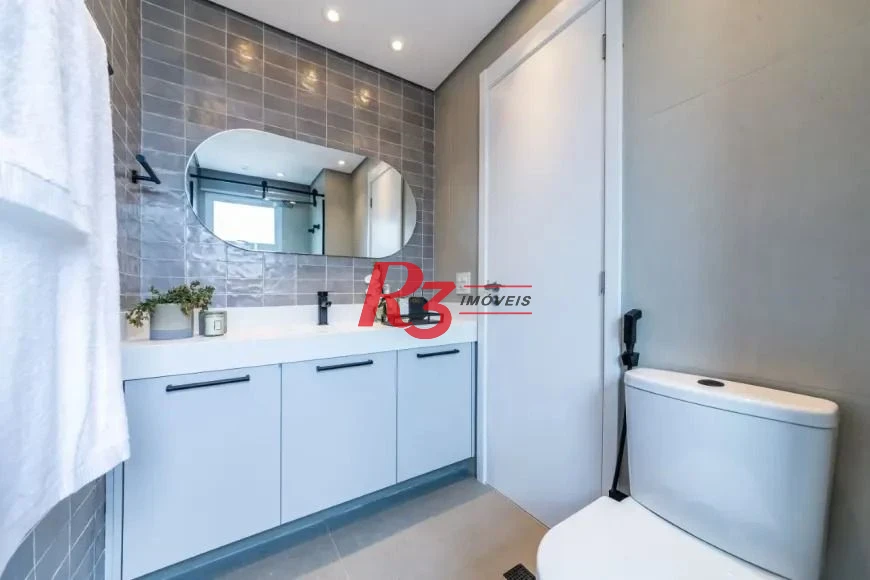 Apartamento com 3 suítes à venda, 184 m² por R$ 3.990.000 - Boqueirão - Santos/SP