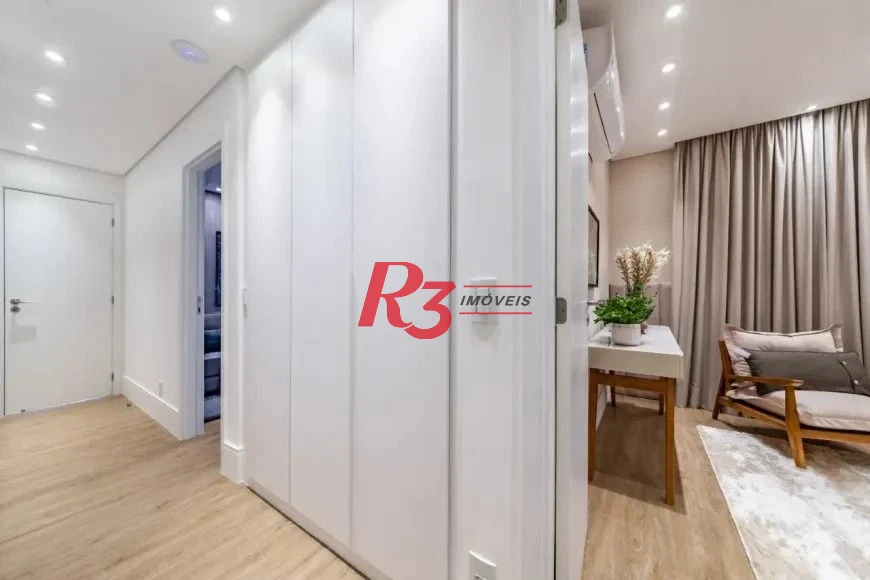 Apartamento com 3 suítes à venda, 184 m² por R$ 3.990.000 - Boqueirão - Santos/SP