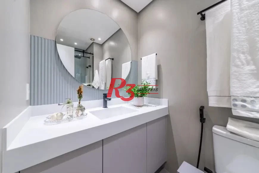 Apartamento com 3 suítes à venda, 184 m² por R$ 3.990.000 - Boqueirão - Santos/SP