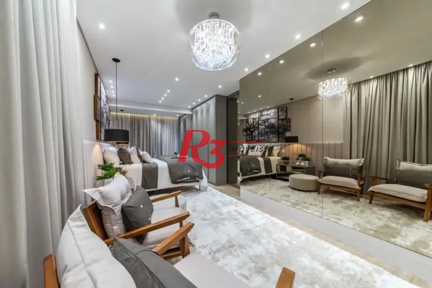 Apartamento com 3 suítes à venda, 184 m² por R$ 3.990.000 - Boqueirão - Santos/SP