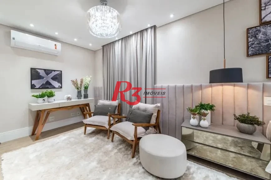 Apartamento com 3 suítes à venda, 184 m² por R$ 3.990.000 - Boqueirão - Santos/SP