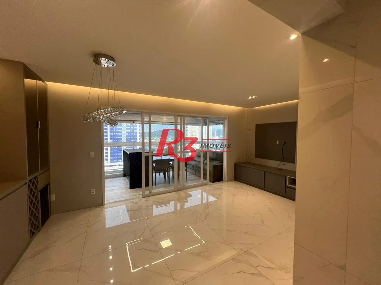 Apartamento com 3 dormitórios para alugar, 111 m² por R$ 9.000,00/mês - Ponta da Praia - Santos/SP