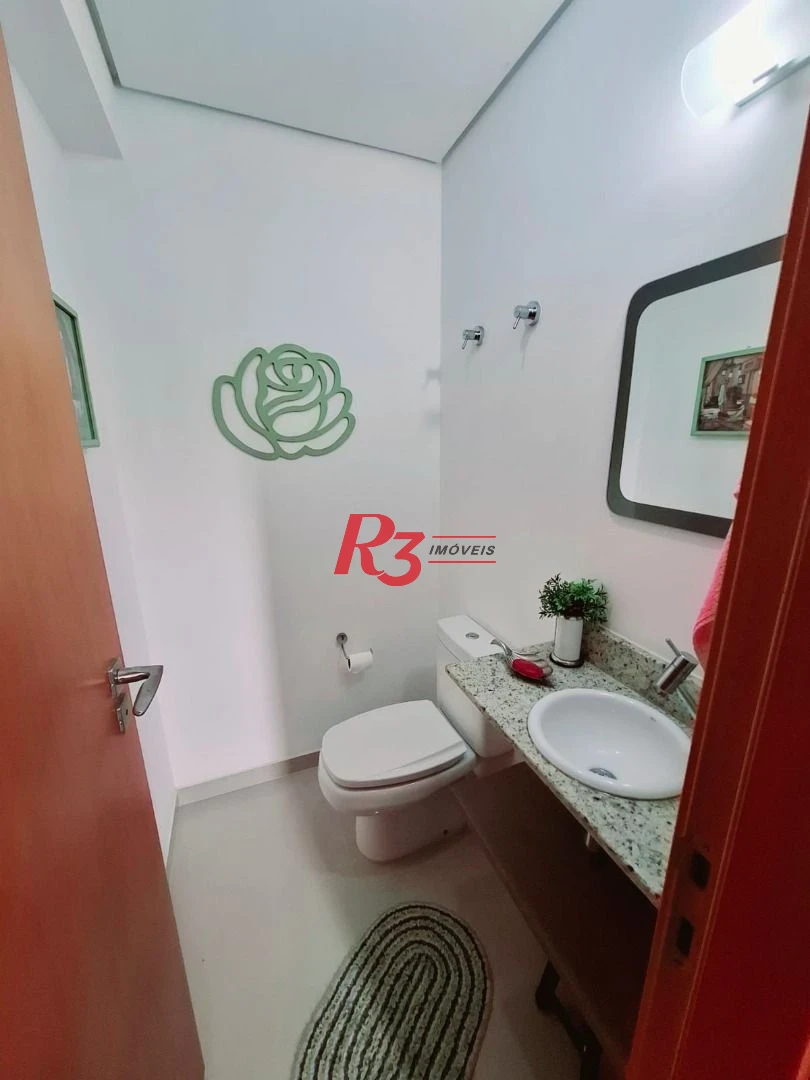 Apartamento com 2 dormitórios à venda, 72 m² por R$ 970.000,00 - Boqueirão - Santos/SP