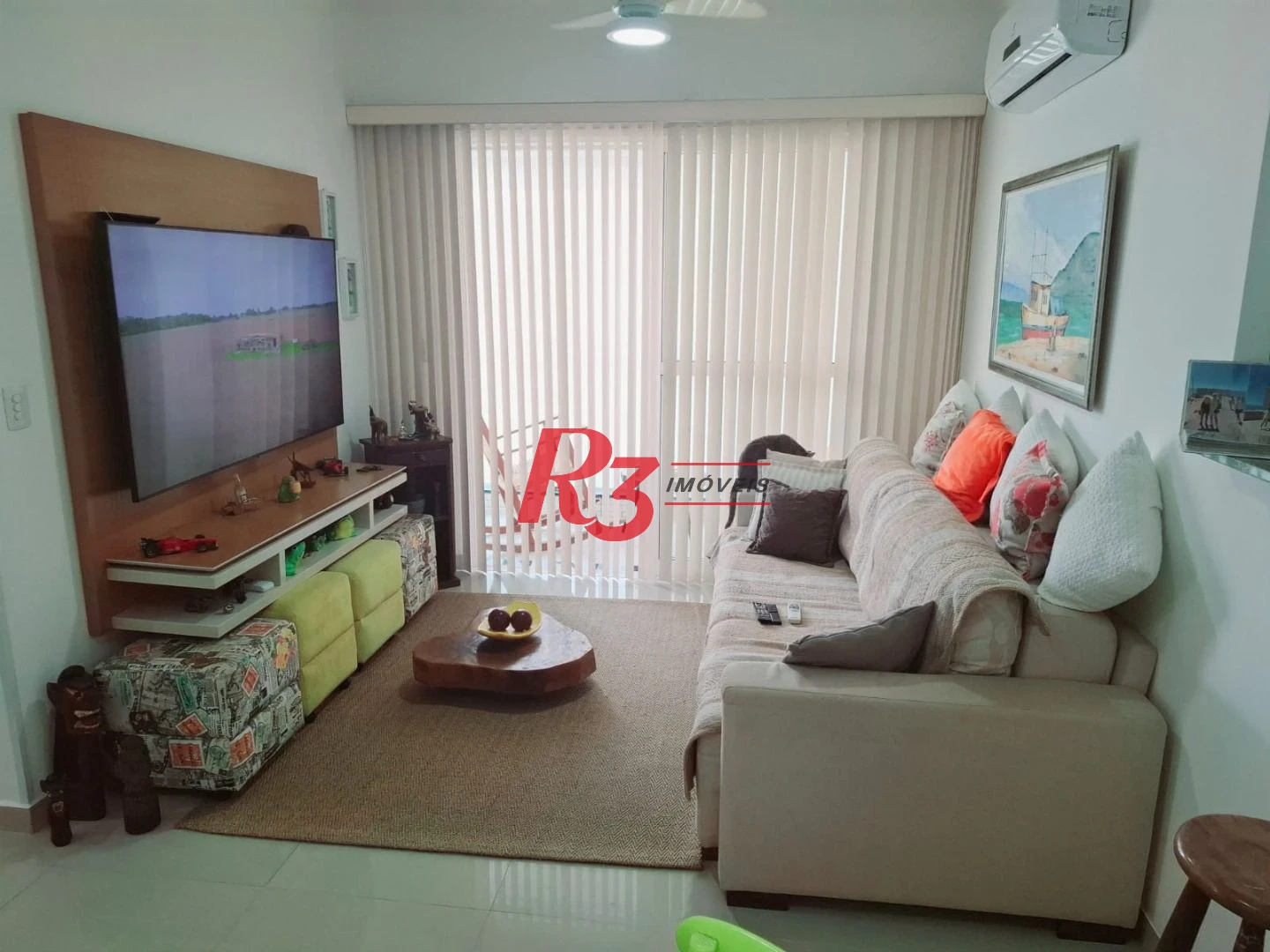 Apartamento com 2 dormitórios à venda, 72 m² por R$ 970.000,00 - Boqueirão - Santos/SP