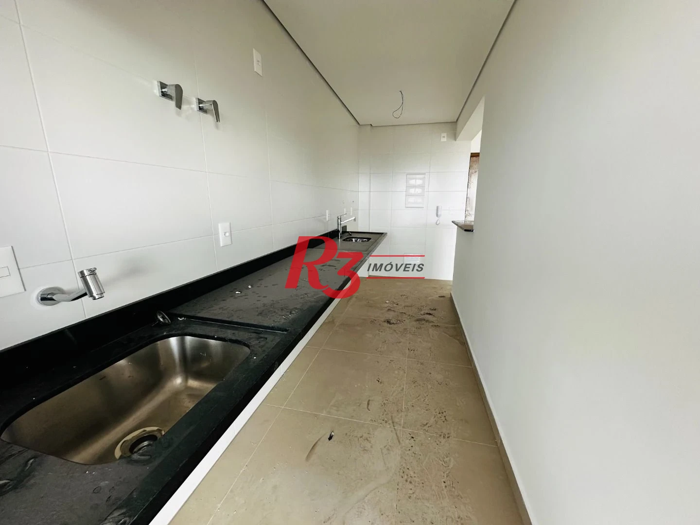 Apartamento com 1 dormitório à venda, 60 m² por R$ 770.000,00 - Boqueirão - Santos/SP