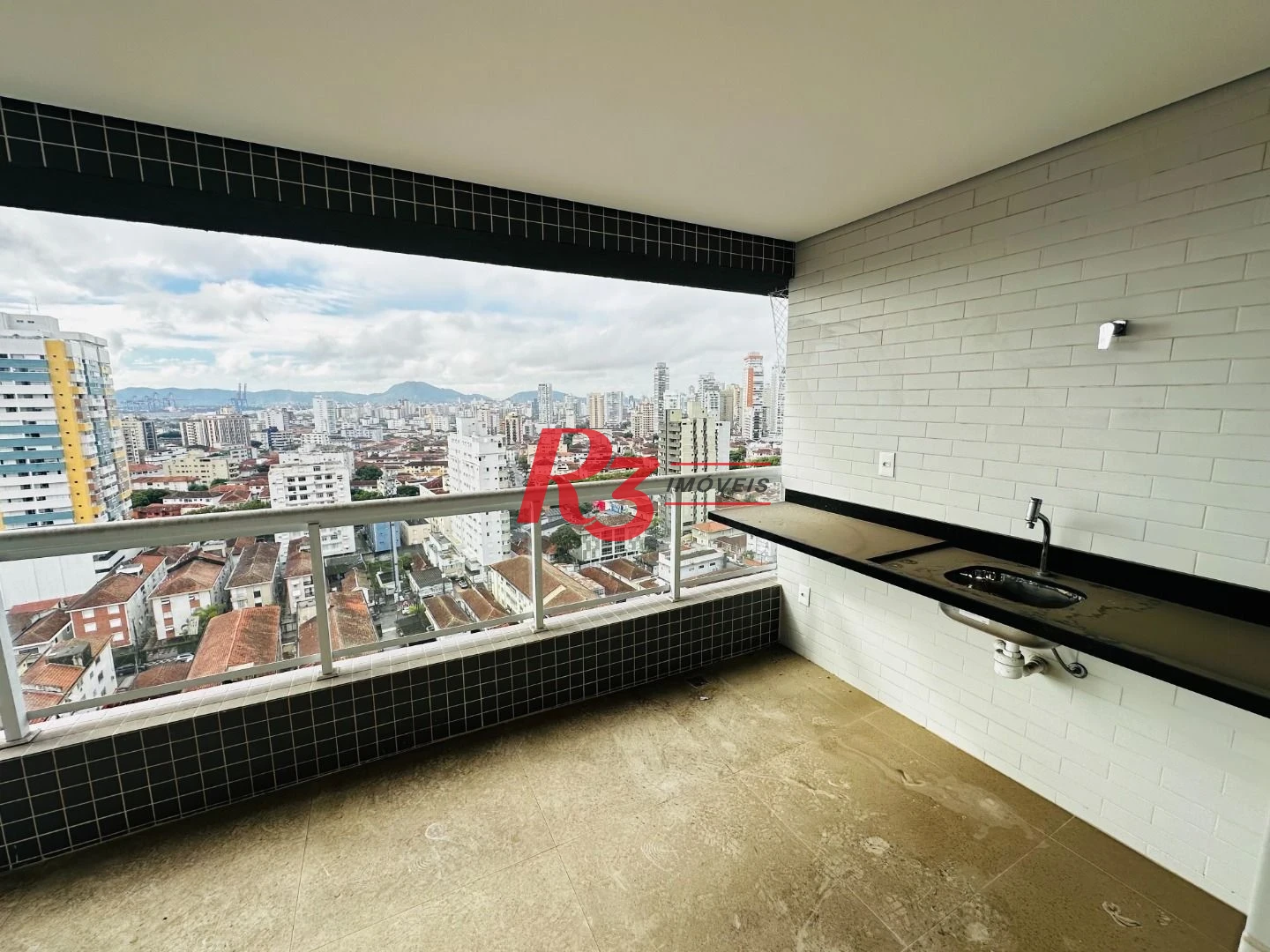 Apartamento com 1 dormitório à venda, 60 m² por R$ 770.000,00 - Boqueirão - Santos/SP